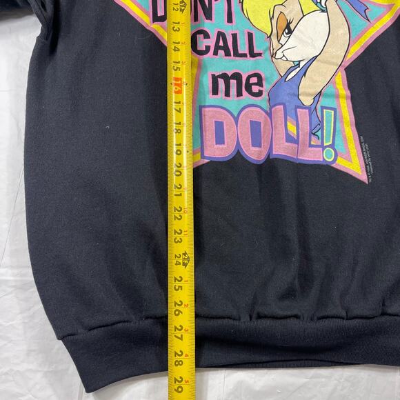 1996 Space Jam Lola Bunny Sweatshirt Don’t Call Me Doll Vintage Crewneck OSFM - Picture 3 of 10